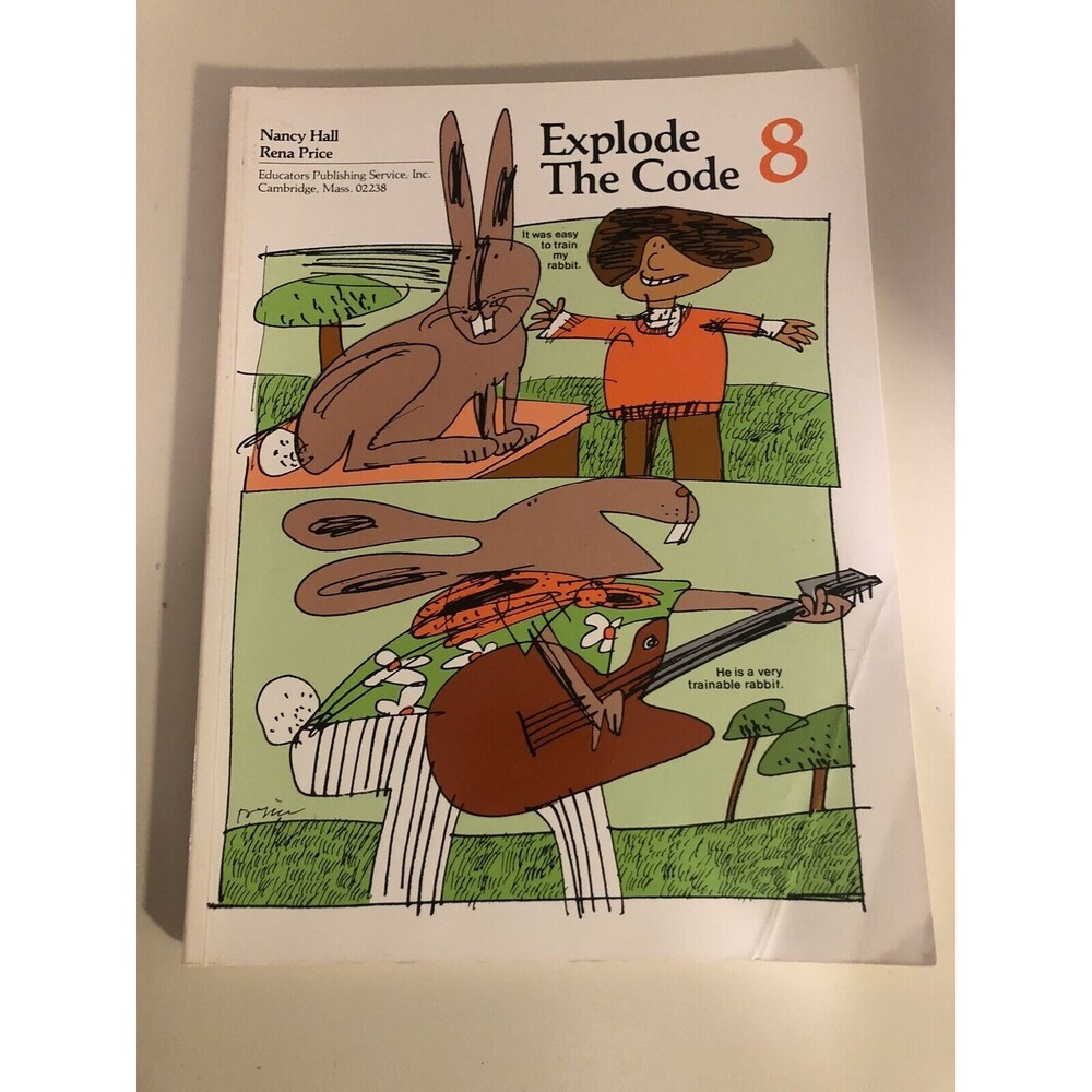 EXPLODE THE CODE BOOK 8 EDUCATIONAL WORKBOOK NANCY HALL